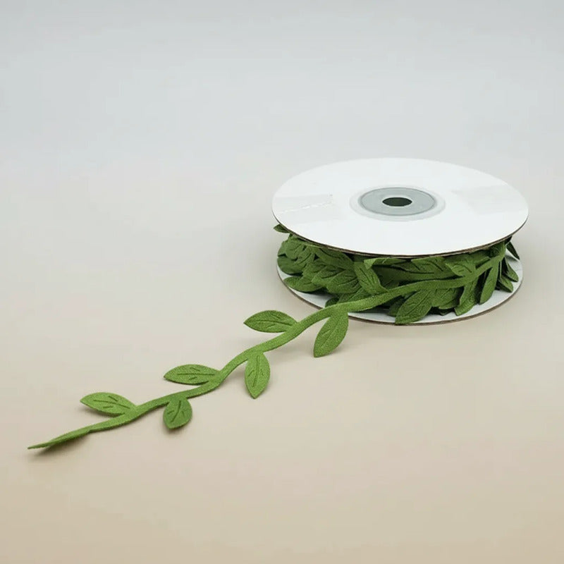 Cinta Diseño Hojas Tela