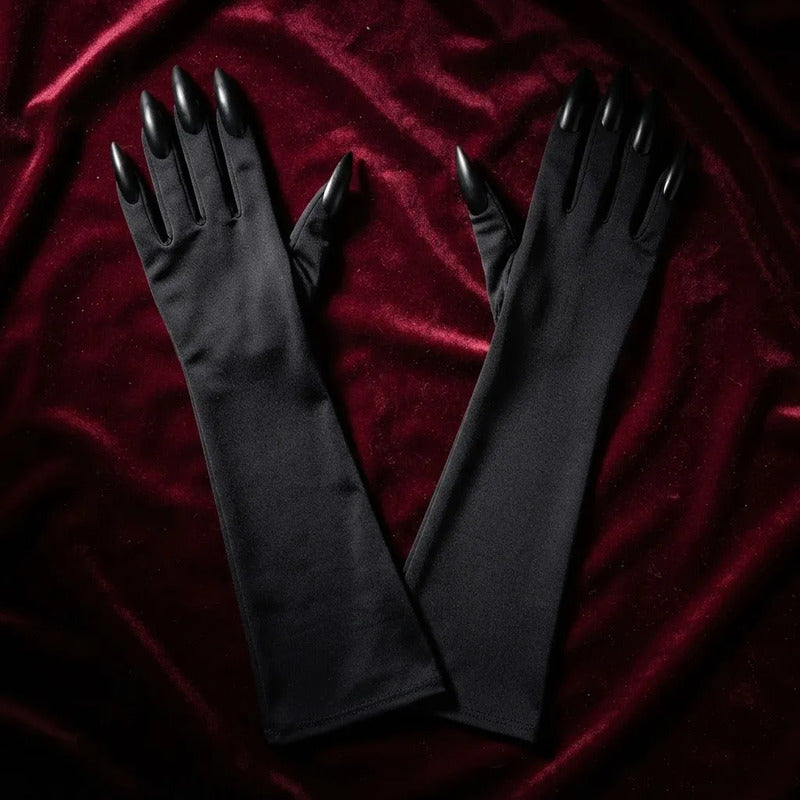 Guantes Largos con Uñas