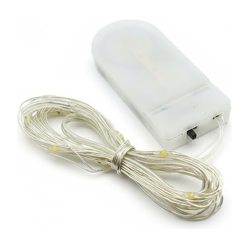 Luciérnagas Blanco Cálido 3mts X30 Luces