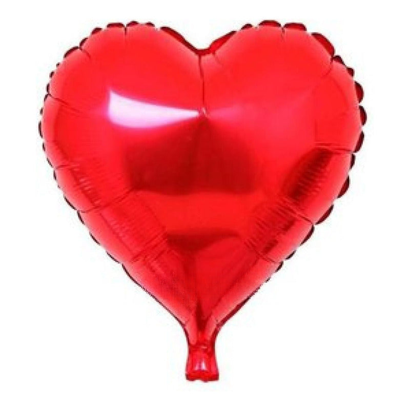 Set De Globos Feliz Día 41cm + 3 Globos Corazón 60cm