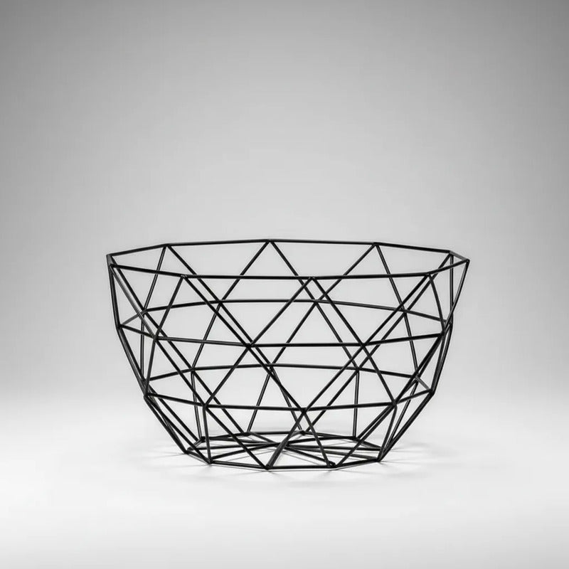 Canasto De Metal Decorativo