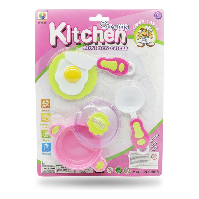 Juego De Cocina Con Accesorios