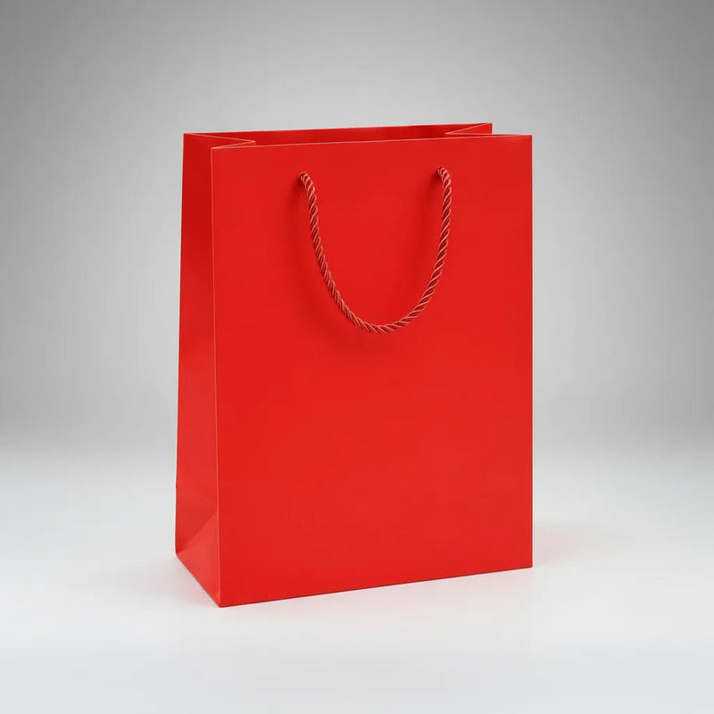 Bolsa De Regalo Lisa Rojo