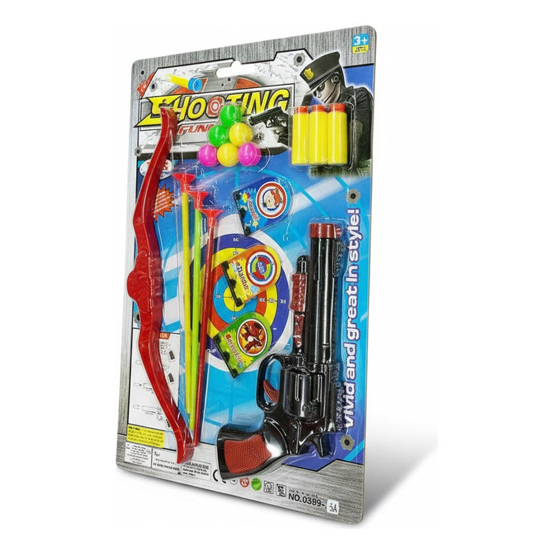 Set Armas Lanza Dardos + Arco