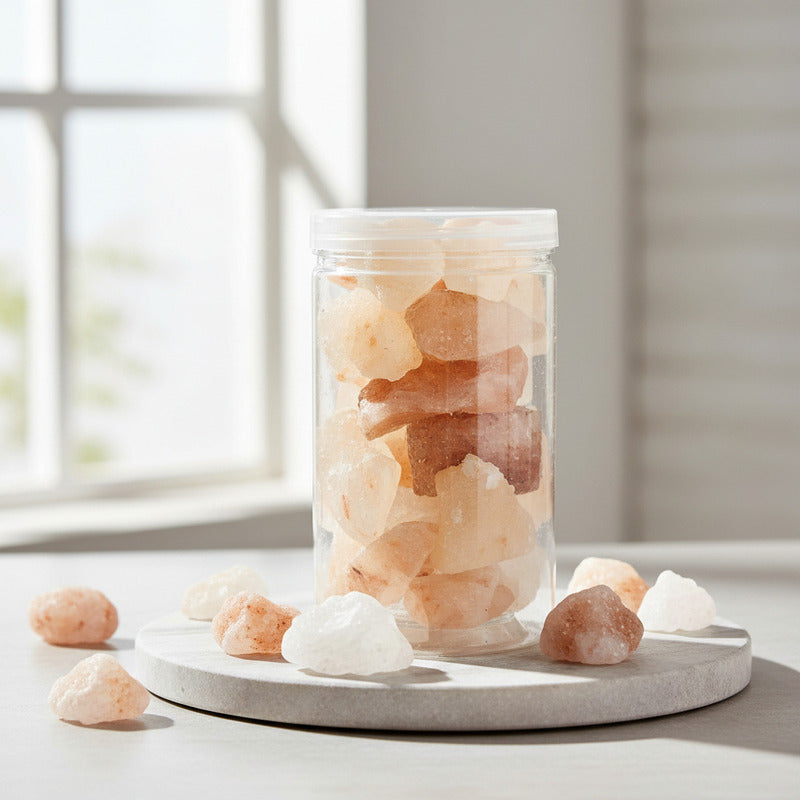 Piedras De Sal En Frasco 800g