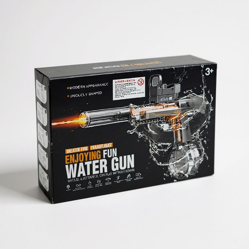 Pistola De Agua Con Luz Y Accesorios