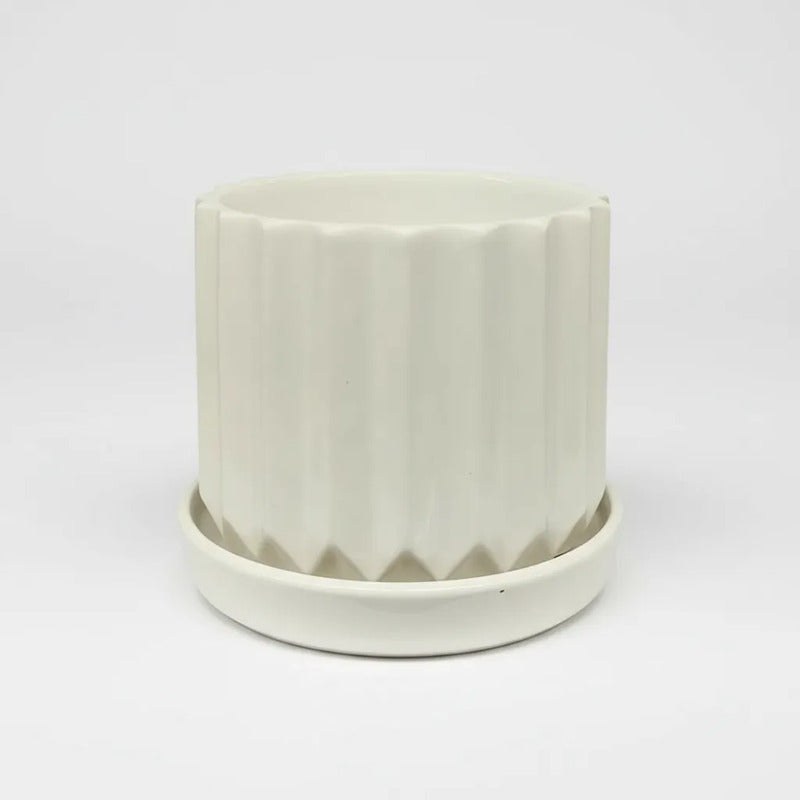 Maceta Cerámica Plato 10,5 cm