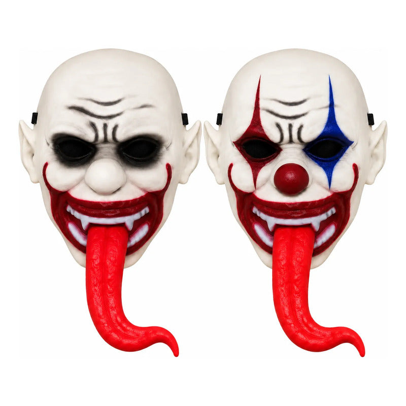 Máscara Payaso Lengua Larga