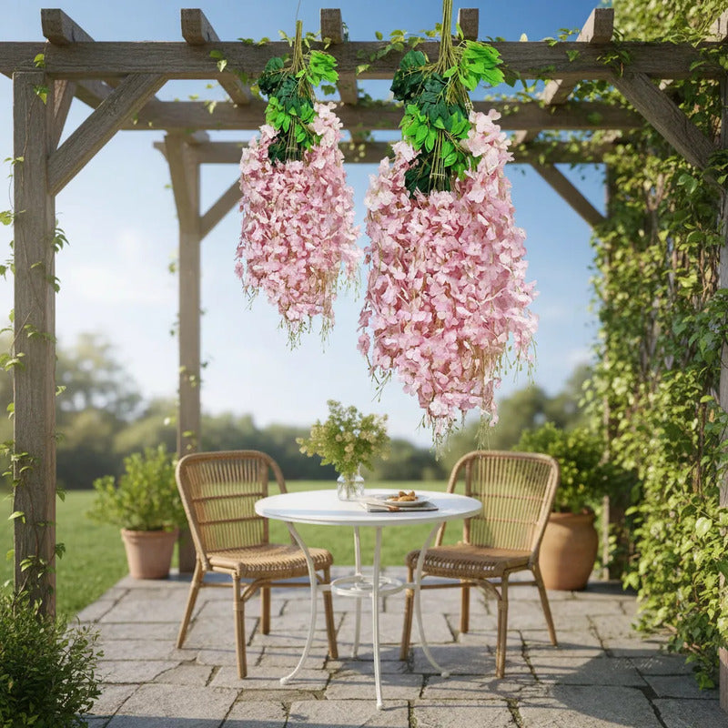 Planta Artificial Hortensia Colgante X12 110cm