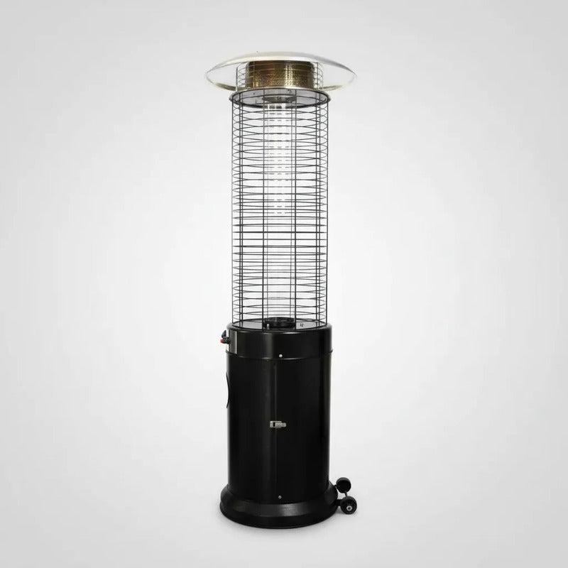 Estufa A Gas Cilindro Exterior Tipo Hongo Acero Inoxidable