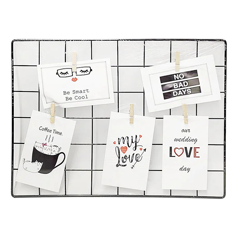 Rejilla Para Colgar Fotos 38 X 28 cm