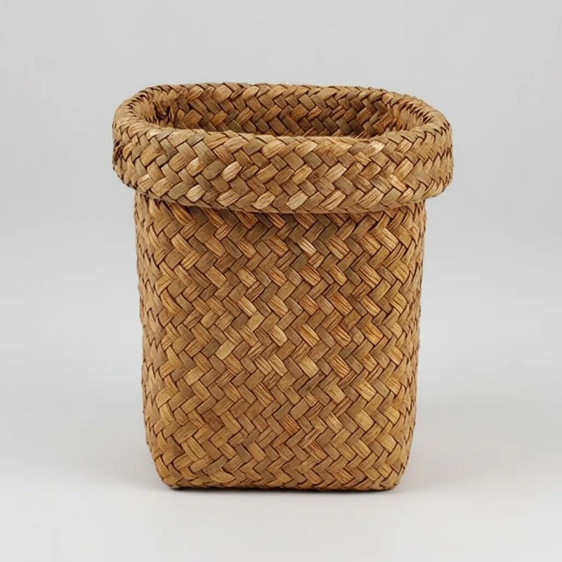Cesto De Mimbre Grande 18 cm