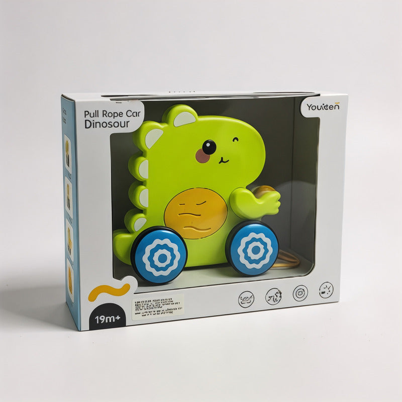 Juguete De Arrastre Dino Bebe Con Sonido