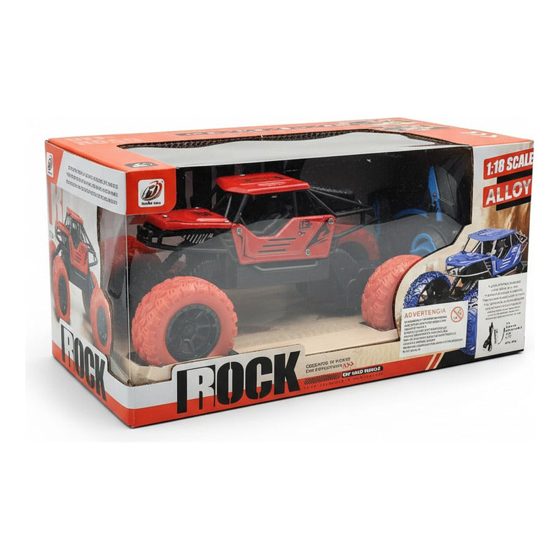 Jeep Rock Todo Terreno A Control Remoto 11 X 12 cm