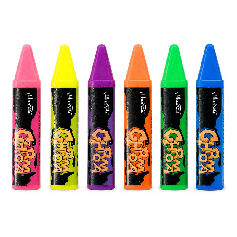 Set De Pinturas 6 colores