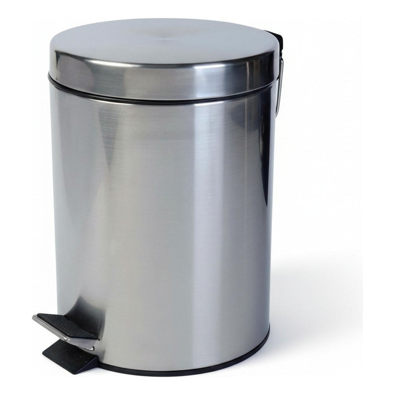 Papelera Acero Inox. 8L