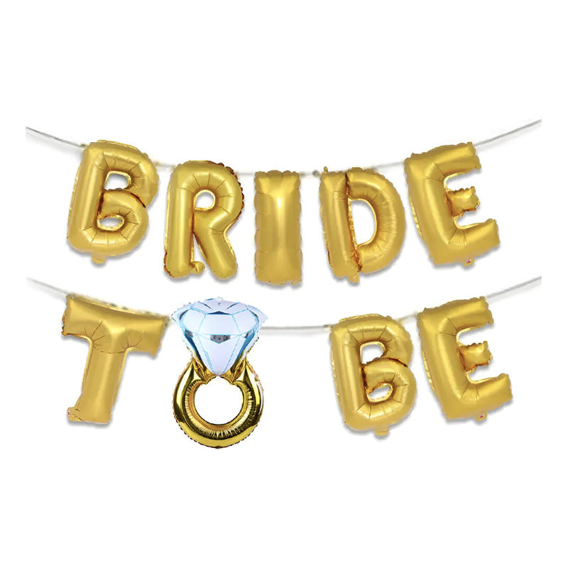 Set De Globos Bride To Be 41cm