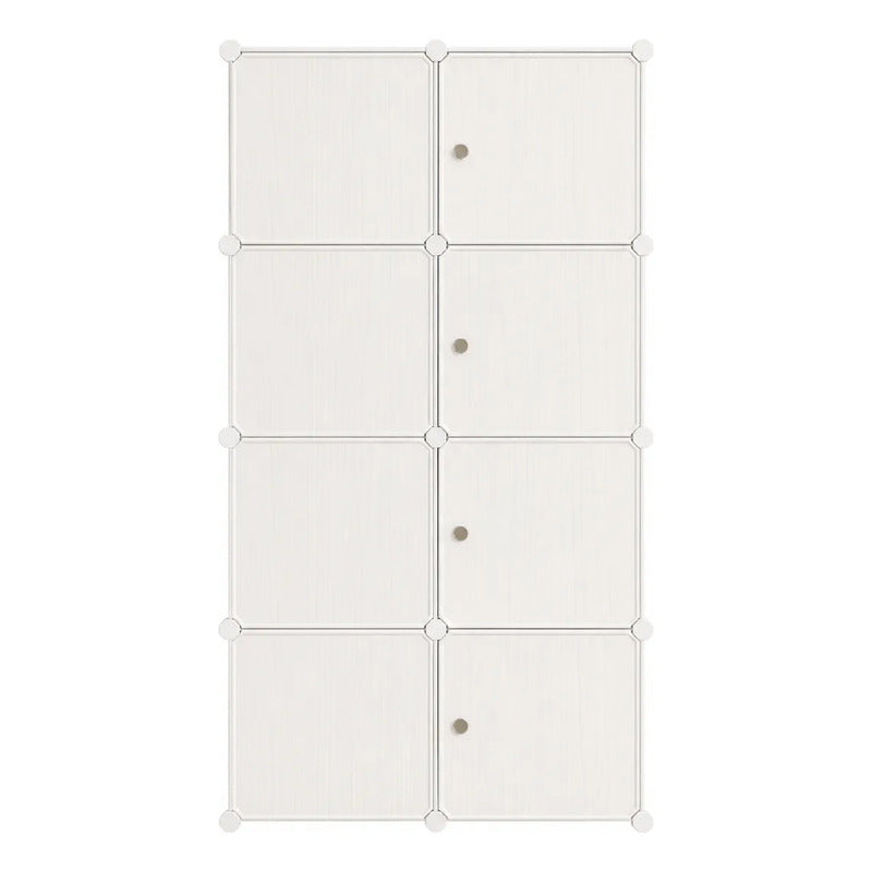 Mueble Texturizado Multifunción De 8 Módulos