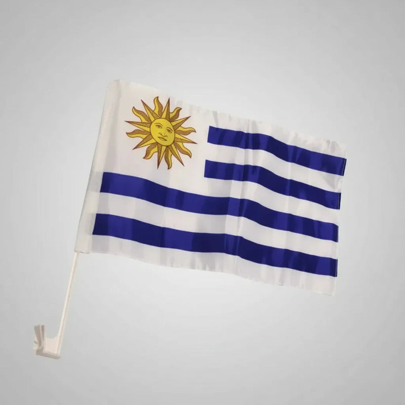 Bandera De Uruguay Para Auto