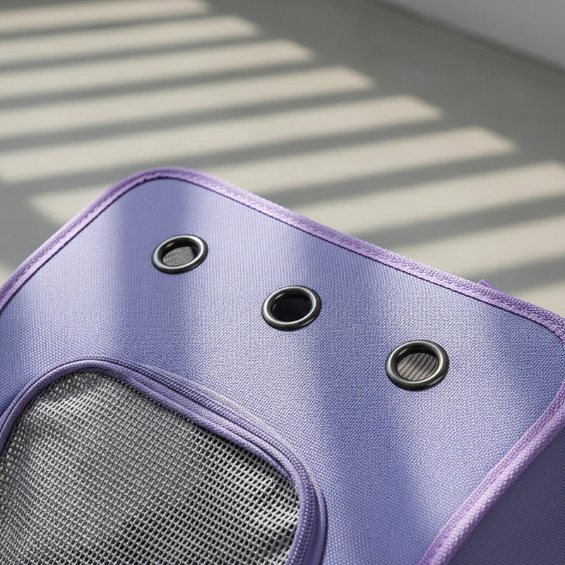 Mochila Transportadora Para Mascotas 28,5 X 35,5 cm