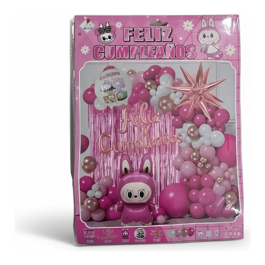 Set De Globos Labubu