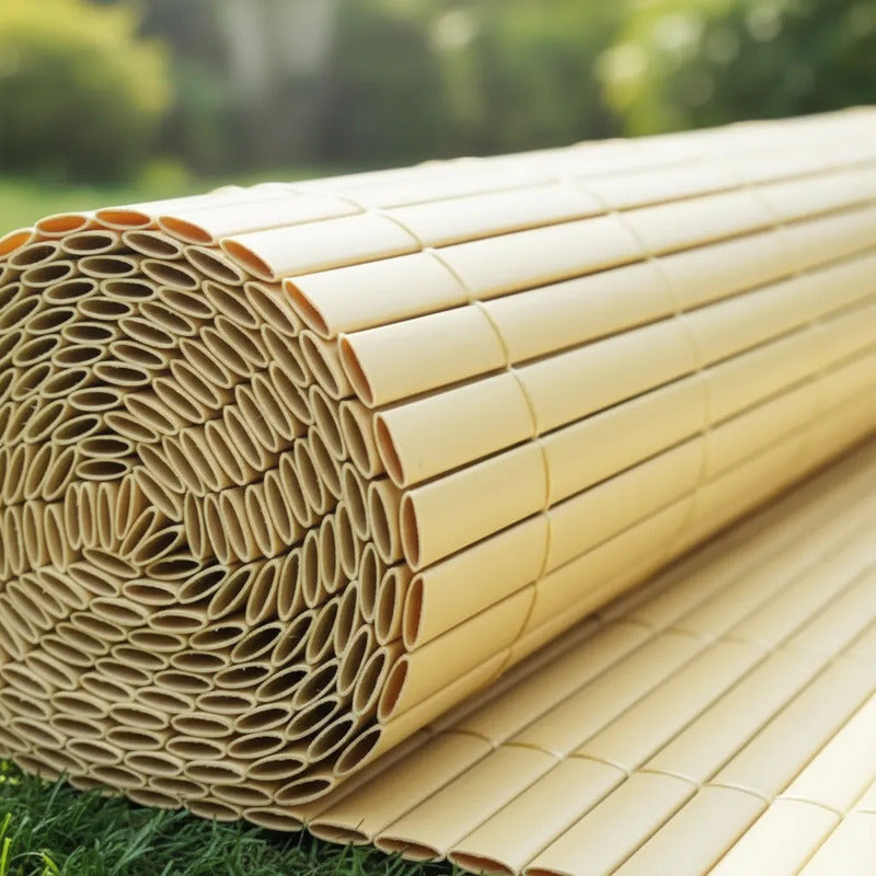 Cerca de PVC Natural