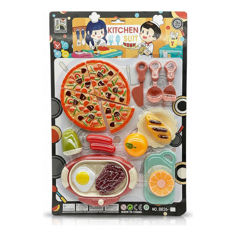 Set De Cocina Pizza Con Accesorios