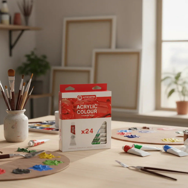 Set De Pinturas Acrílicas