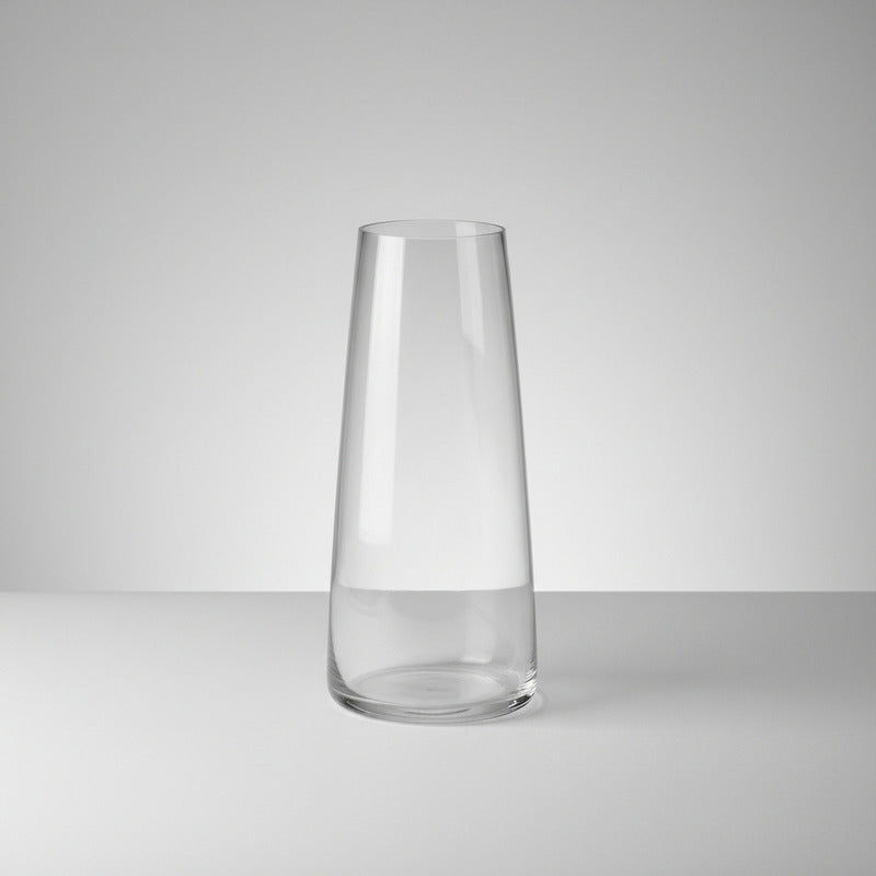 Florero De Vidrio 22 X 7,5 cm