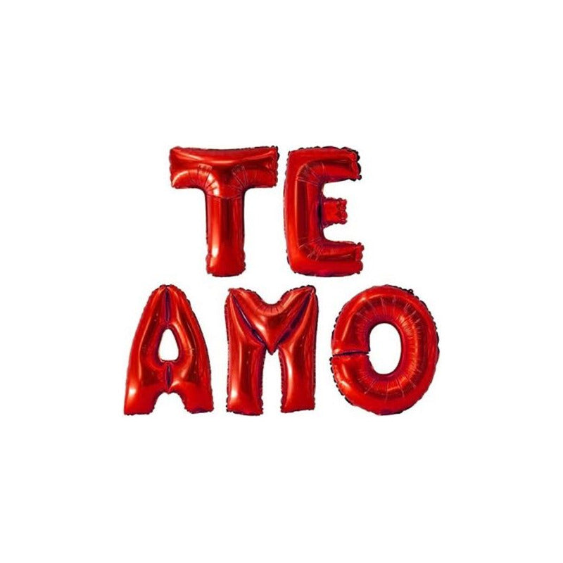 Conjunto De Globos Te Amo 41cm