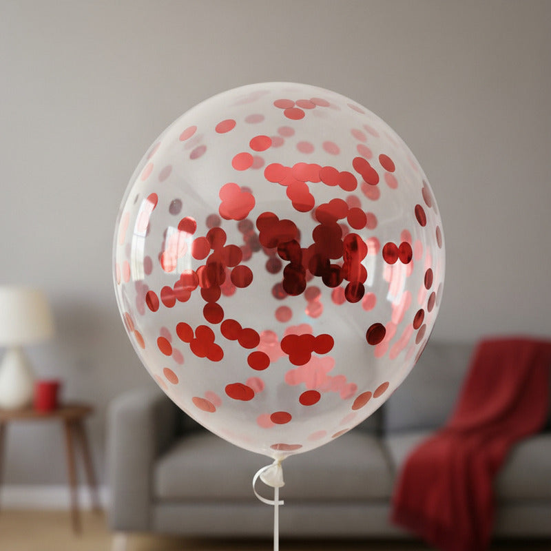 Set Globos Te Amo + Pétalos + Bouquet + Velas