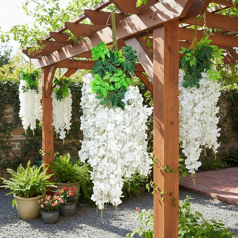 Planta Artificial Hortensia Colgante X12 110cm