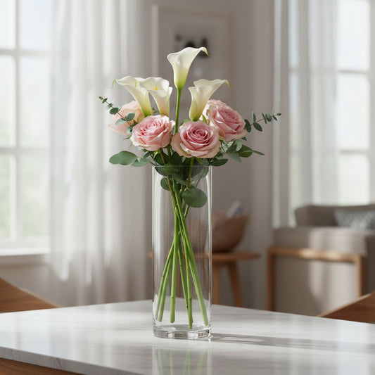 Florero Vidrio Tubo 60 cm