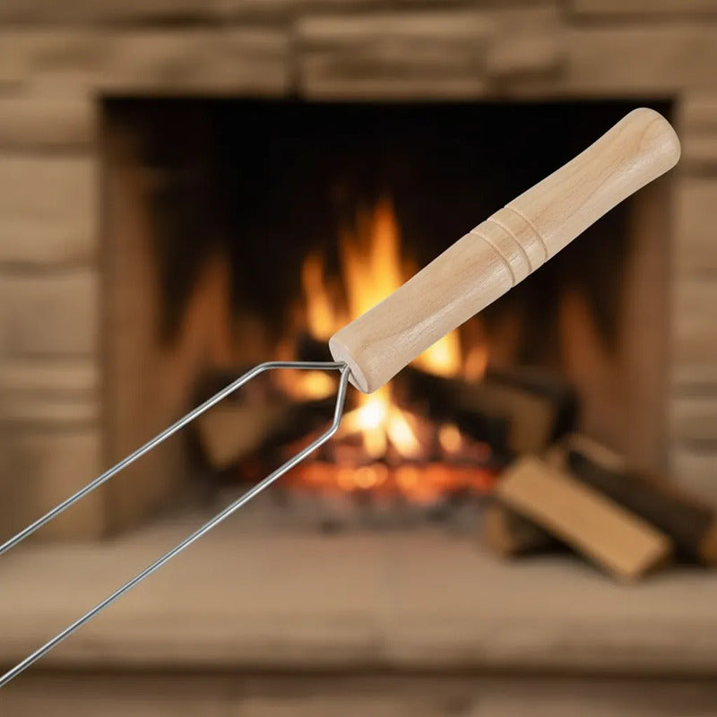 Pinchos Dobles Para Parrilla