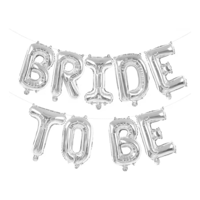 Set Globos Bride To Be 41cm