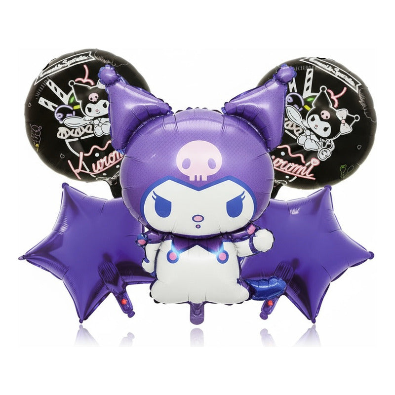Set De Globos Kuromi