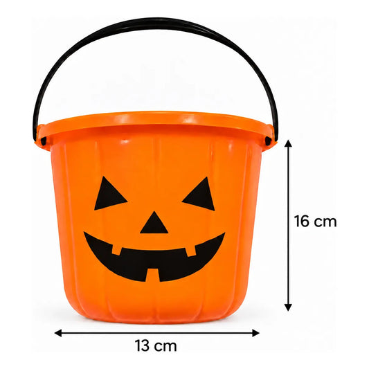 Balde Caramelera Calabaza Mediano