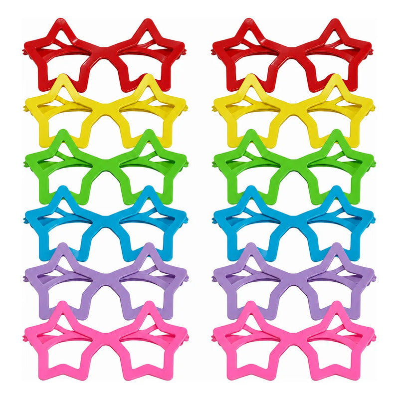Lentes De Colores Estrella
