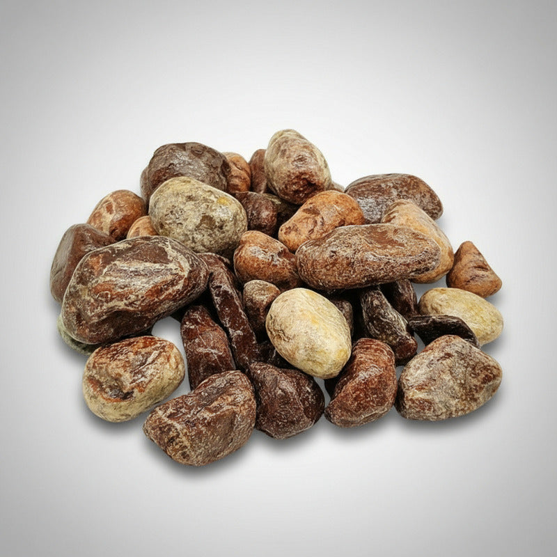 Bolsa de Piedras Rústicas Marrones Medianas