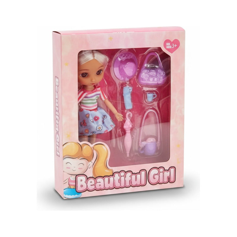 Muñeca Fashion & Beauty Con Accesorios