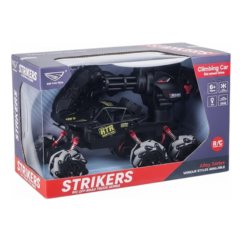 Auto A Control Remoto Lanzador De Bolitas De Gel