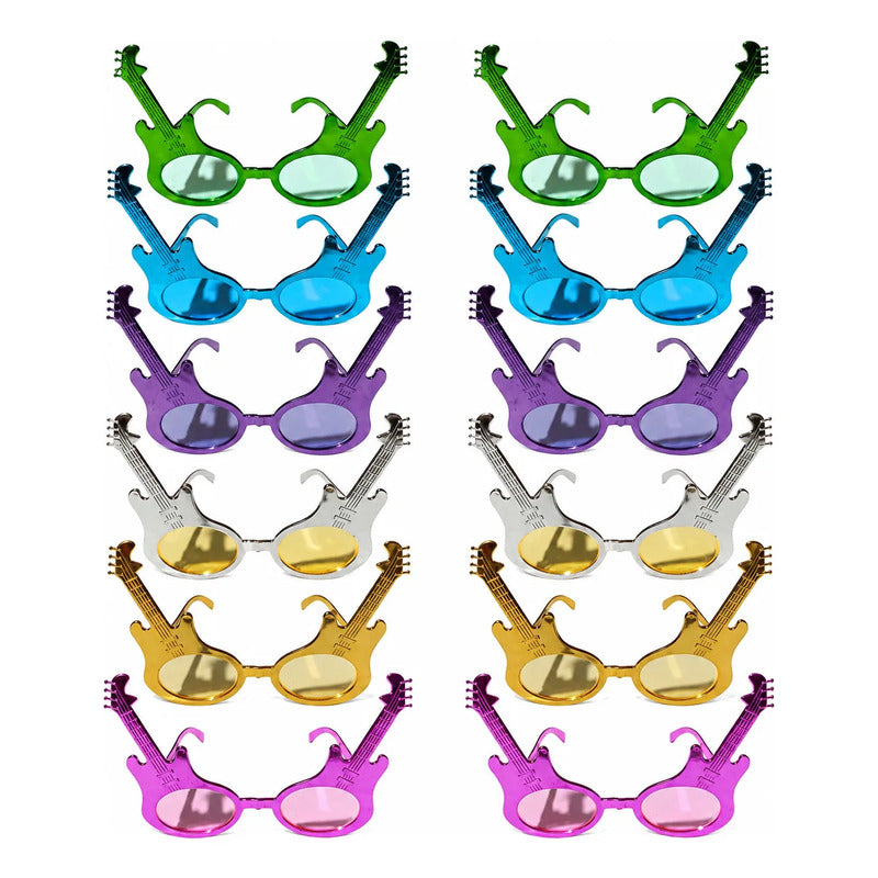 Lentes Guitarra Metalizados