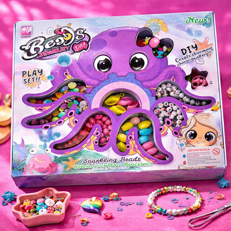 Set Para Hacer Pulseras Pulpo