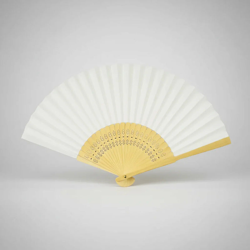 Abanico Liso De Papel