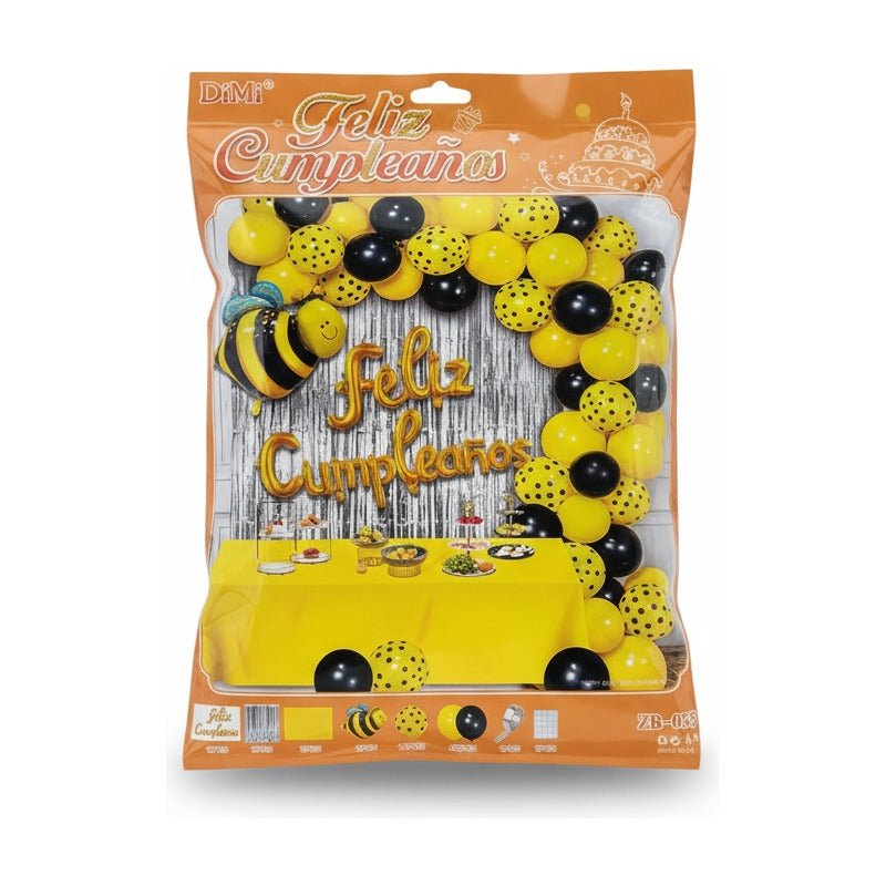 Set Arco De Globos Abejita
