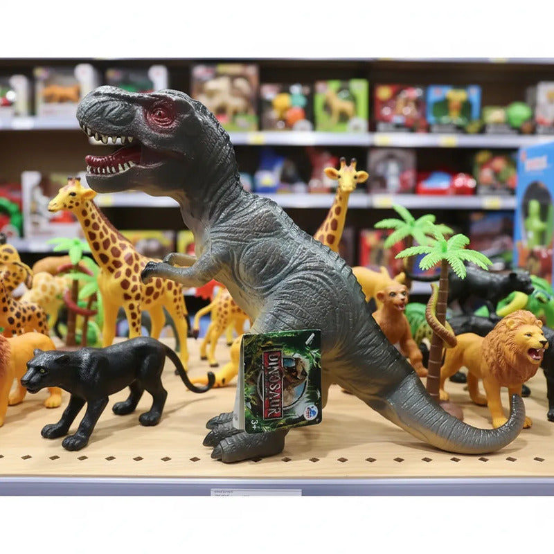 Dinosaurio De Goma 22 X 13,5 cm