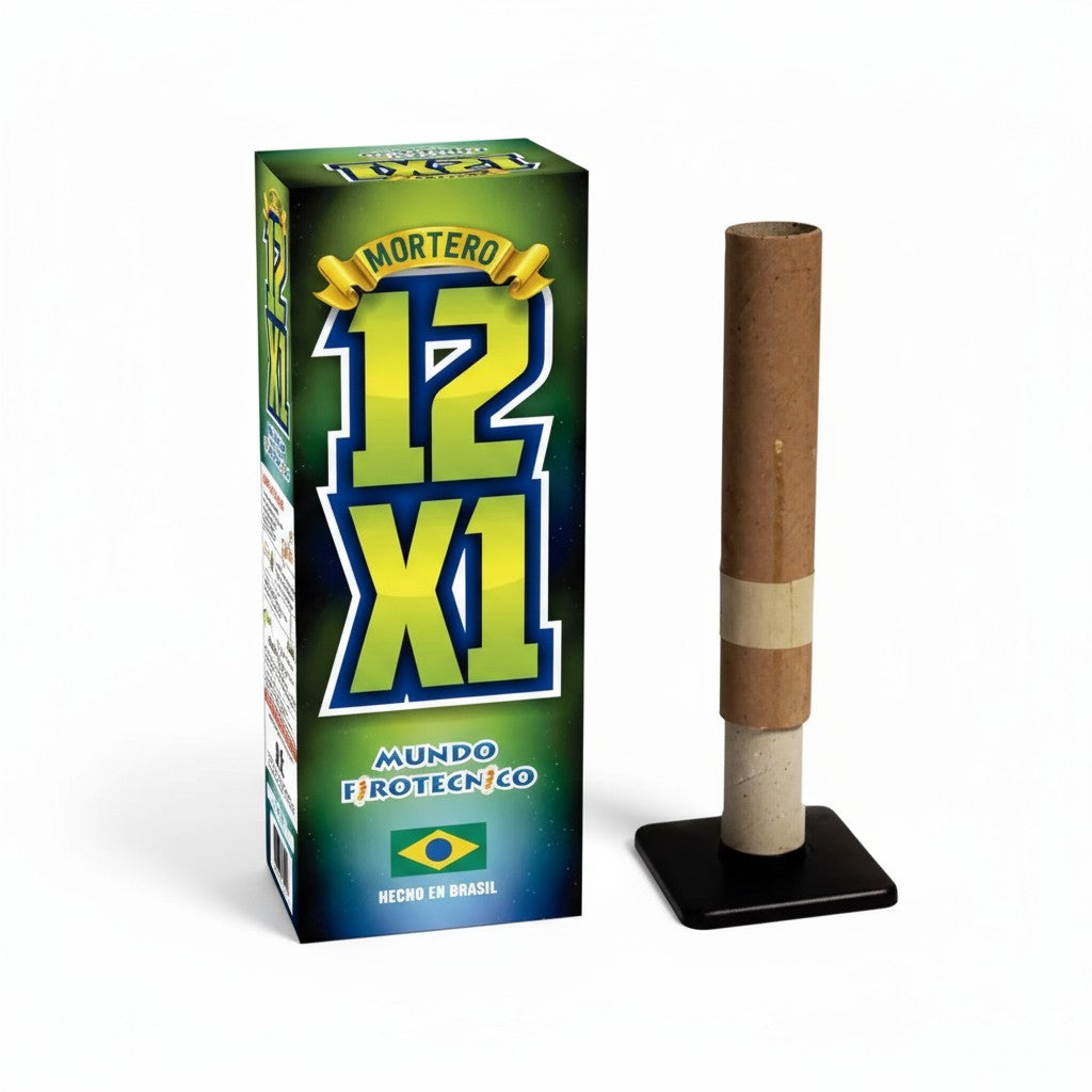 Mortero 12×1 Tiros Caja X6 | NUEVO 2025