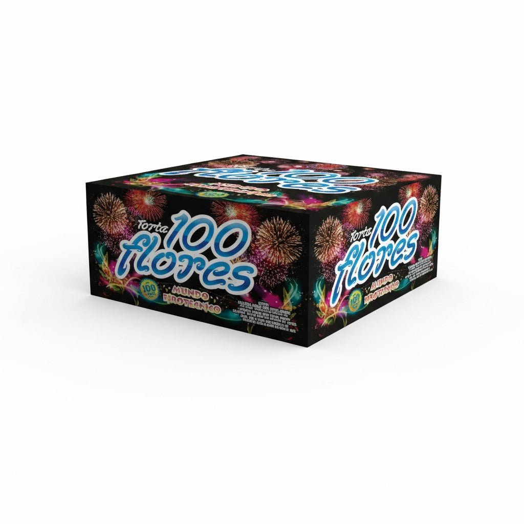 Torta 100 Flores – 100 Tiros | NUEVO 2025