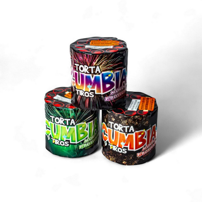 Torta Cumbia – 9 Tiros | NUEVO 2025