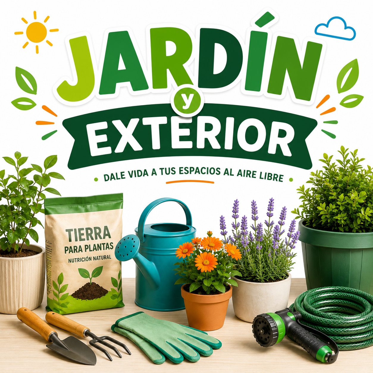 Jardín y Exterior